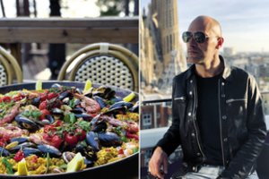 Dainininkas J. Jonušas pasidalijo vasarišku receptu: jūrų gėrybių paelija 