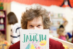 Geriausios 2020 metų pažintinės knygos vaikams autorius M. Poškus konsultavosi ir su žinoma psichologe