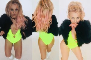 Britney Spears į socialinius tinklus grįžo su trenksmu: parodė apvalumus