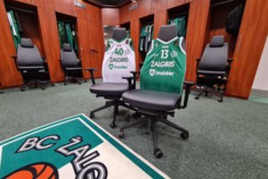 Finalo seriją „Žalgirio“ krepšininkai pasitiks atnaujinę marškinėlius