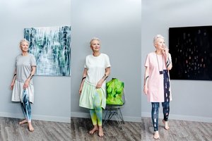 Menininkė Julija Janus karantino bute-galerijoje demonstruos savo tvarią kūrybą