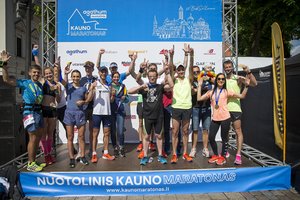 Nuotoliniame Kauno maratone – beveik 2000 bėgimo entuziastų