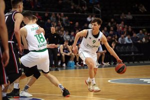 „Žalgirio“ jaunimas Eurolygos aštuoneto kovas pradėjo nesėkme – krito nuo čempiono „Real“