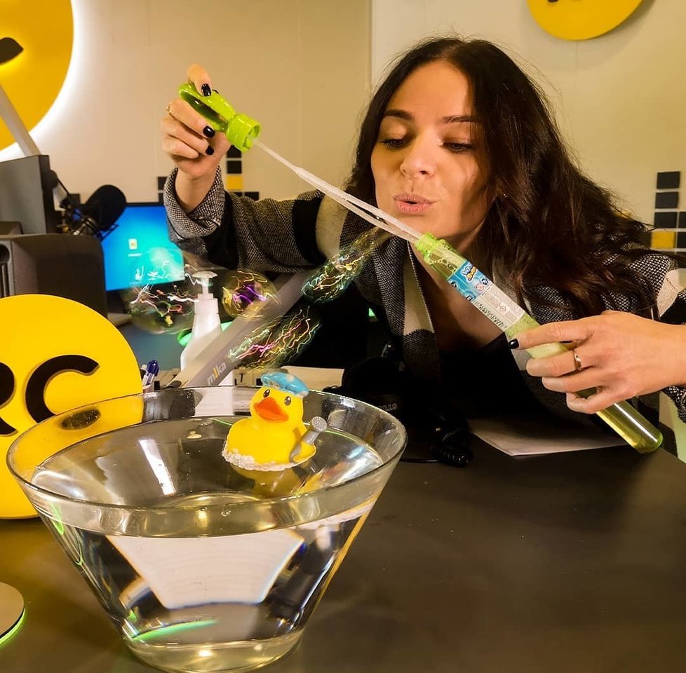  „Radiocentro“ laidų vedėja Gabrielė Tetenskaitė - viena iš šio renginio veidų.