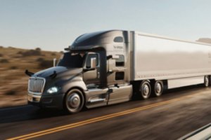 Ilgų reisų vairuotojų eros pabaigos pranašystė – autonominis sunkvežimis su arbūzais pasiekė tikslą