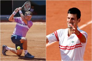 Didysis R. Berankio iššūkis teniso titanui N. Džokovičiui: ar yra bent kokia viltis pateikti sensaciją?