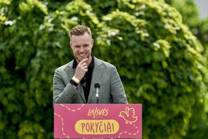 Konservatorių lyderis Laisvės partijos suvažiavime Partnerystės įstatymą palygino su Kovo 11-ąja