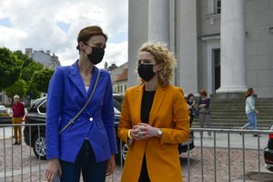 Laisvės partijos pirmininke perrinkta A. Armonaitė: „Tai yra signalas“