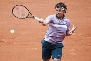 Pasipriešinimo neparodęs R. Berankis nusileido pirmajai pasaulio raketei N. Džokovičiui