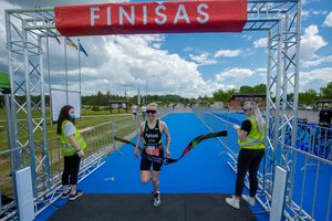 Kupiškyje paaiškėjo Lietuvos sprinto triatlono čempionai