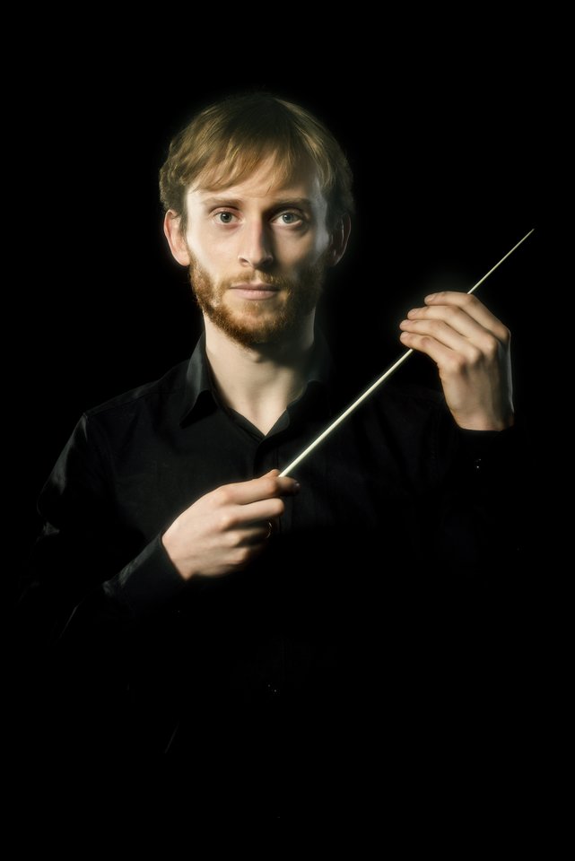 Dirigentas K.Variakojis su orkestru „Trimitas“ rengia naują programą.<br> D.Matvejevo nuotr.