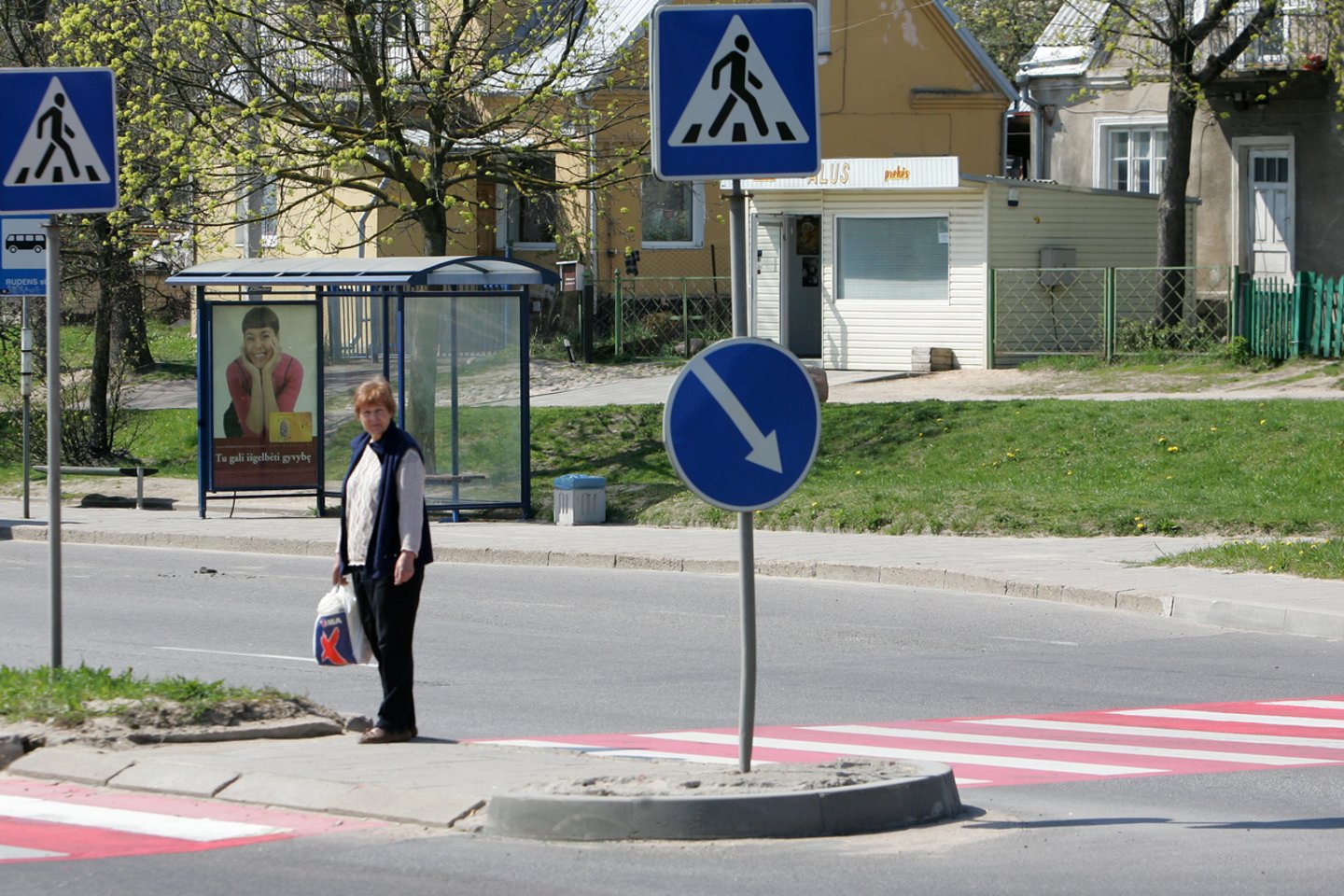 Vėl keičiasi eismo organizavimas S. Batoro gatvėje.<br>V.Balkūno nuotr.