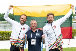 Europos baidarių ir kanojų irklavimo čempionate lietuviai iškovojo dar dvi poras bronzos medalių