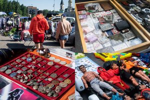 Turgelių prekeiviai pajūryje vienas į kitą svaido žaibais: pradėjo analizuoti, kas pas ką pardavinėjama