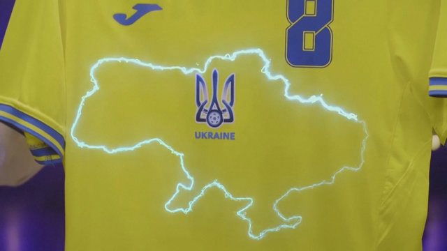 Rusijos valdžią įsiutino Ukrainos futbolininkų marškinėliai – vadina provokacija