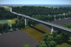 Skelbiamas naujas konkursas dėl „Rail Baltica“ tilto per Nerį statybų