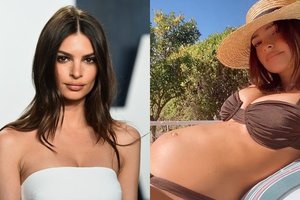 Prieš tris mėnesius pagimdžiusi Emily Ratajkowski parodė savo figūrą