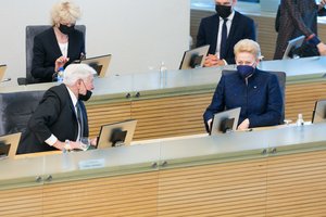 Prezidentė D. Grybauskaitė: lyderystės nematome visuose lygmenyse