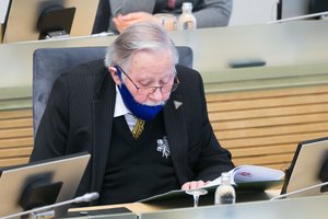 Vytautas Landsbergis įvertino situaciją Lietuvoje: matau per daug pykčio ir psichozės