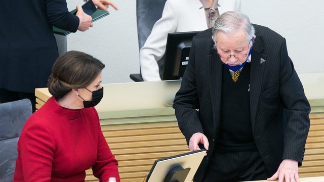 V. Landsbergis įvertino prezidento kalbą: Lietuvos politikoje pasigenda ramios diskusijos