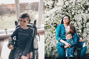 Įkvepianti mamos stiprybė po dukros smegenų traumos: įvyko stebuklas