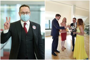 Ž. Pavilionis Berlyne susituokė Seimo apmokėtos komandiruotės metu