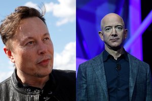 E. Muskas, J. Bezosas ir kiti milijardieriai ištisus metus nemokėjo pajamų mokesčio