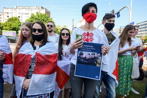 Ch. Michelis: ES nenurims, kol Baltarusijos valdžia paleis R. Pratasevičių