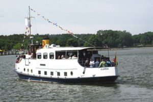 Istorinis laivas „Forelle“ vasaros išvykoms pasiruošęs: priims dviratininkus, lankys Juodkrantę, Mirusias kopas