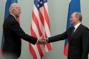Paaiškėjo, kokioje vietoje susitiks J. Bidenas ir V. Putinas
