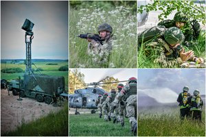 Surengtos svarbiausios Karinių oro pajėgų pratybos, kuriose dalyvauja 700 karių