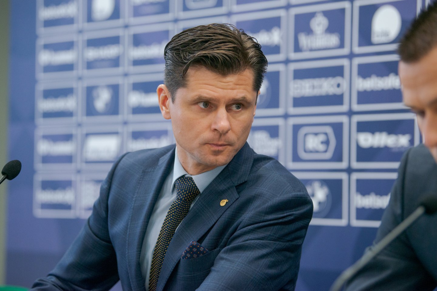 LFF prezidentas T.Danilevičius.<br>J.Stacevičiaus nuotr.