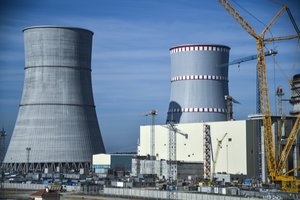 Baltarusija pradėjo Astravo AE pirmojo reaktoriaus pramoninį naudojimą