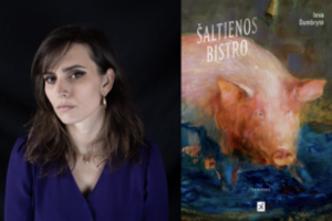 Fantasmagorijos kąsnis lietuvės romane „Šaltienos bistro“: įkvėpė darbas valgyklos virtuvėje