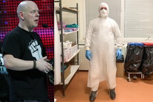 Ligoninėje savanoriavęs Svaras apie karčią patirtį: „Per pamainą 8 žmones įdėjau į maišą“ 