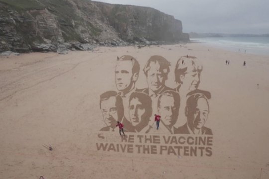 Prasidėjo Didžiojo septyneto lyderių susitikimas: juos išradingai pasitiko protestuotojai