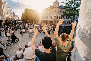 Bendruomenės išaugo – „Kiemų šventėje“ savu kiemu tapo visas Kauno miestas