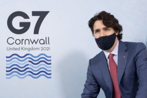 G-7 priėmė pasaulinį infrastruktūros planą kaip alternatyvą Kinijos iniciatyvai