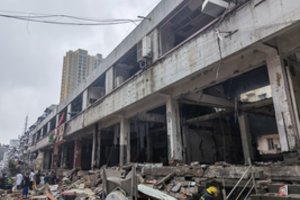 Šiaurės Kinijoje per dujų sprogimą žuvo mažiausiai 12 žmonių