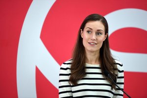 Suomijoje vyksta vietos valdžios rinkimai, laikomi jaunosios šalies lyderės išbandymu