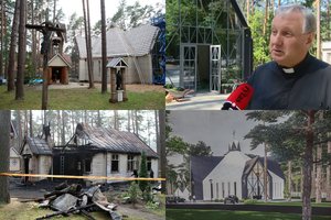 Kol prikėlė ugnies sunaikintą šventovę, laukė 9 metus: išdavė, kokia buvo architekto svajonė