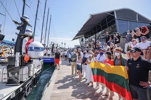 „Ambersail-2“ komanda startuoja finaliniame „The Ocean Race Europe“ etape: laukia atkakli kova negailestingose sąlygose