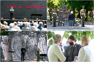 Minint 80-ąsias tremties metines valstybės vadovai akcentavo viltį