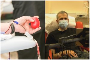 35 kartus kraujo dovanojęs Martynas: grąžinu skolą už išgelbėtą mamos gyvybę