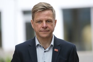 R. Šimašius prašo įtraukti P. Cvirkos skverą į Kultūros vertybių registrą