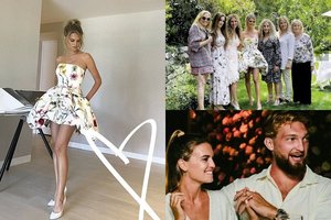 Domanto Sabonio sužadėtinė atšventė mergvakarį 