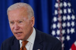 J. Bidenas atvyko į Ženevą prieš susitikimą su V. Putinu