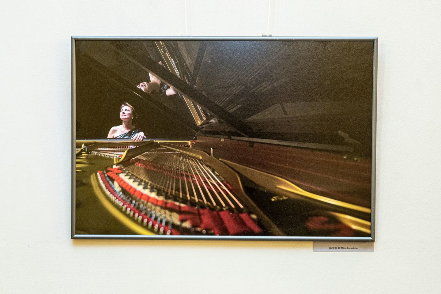 VF 25-mečio proga Filharmonijoje surengta Dmitrijaus Matvejevo fotografijų paroda „Vilniaus festivalio emocijos“.<br>D.Matvejevo nuotr.