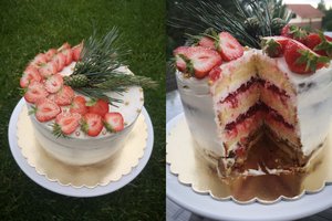 „Braškinis bučinys“: tortas, kuriam neliks abejingas nė vienas smaližius