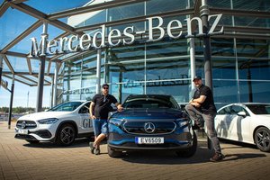 Elektromobilių lenktynėse pirmą kartą startuoja „Mercedes-Benz“